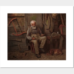 Boat Builder by John George Brown Posters and Art